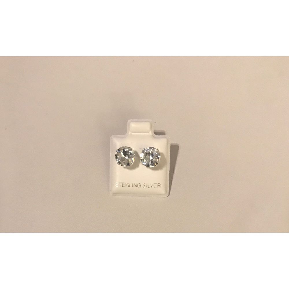 4Ct Round Briolette Sim Diamond Earrings